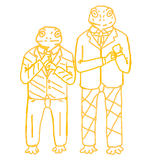 Two Frogs
